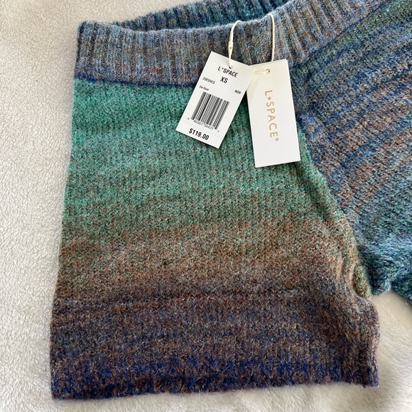 L*SPACE ZOE SHORT - BLUE OMBRE NWT XS - Picture 7 of 9